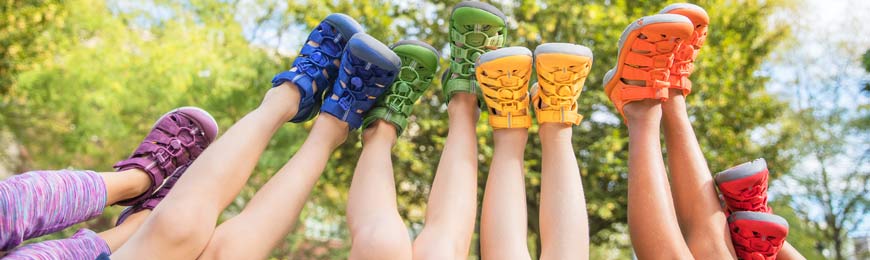 Sandały dziecięce KEEN zostały zaprojektowane w taki sposób by chronić stopę i palce dzieci podczas zabawy